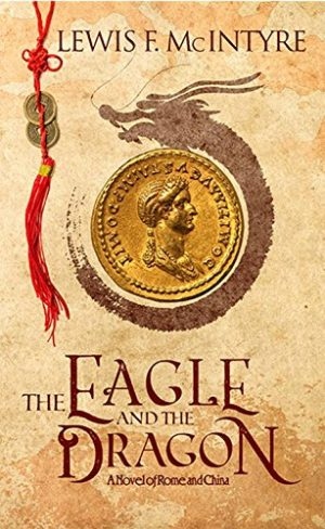 Product Description: The Eagle and the Dragon takes the reader on an epic journey of thousands of miles by sea and land across three continents.</br></br>When Senator Aulus Aemilius Galba is tapped to lead the first Roman mission to China, he anticipates an easy path to fame and fortune. Gaius Lucullus sees a bright military future, but his reluctant centurion Antonius Aristides would rather be somewhere else. Translators Marcia Lucia and her brother Marcus were taken from their village in China to serve the Han court, abused and despised, hiding a horrible secret. A notorious Arab pirate, with a Roman price on his head and crucifixion in his future, shadows the entourage, seeking the wealthy prize of their treasure-laden ships. But Fate has other plans for these unlikely companions, sending them together on a journey that will take them thousands of miles by sea and land across the tapestry of the mysterious worlds at the close of the first century. From the storm-tossed Indian Ocean to the opulent Hanaean court, from the wild grassy steppes north of China to the forbidding peaks of the Pamir Mountains of Bactria, they fight for their lives, hoping to find the road that will lead them back to Rome.</br></br>Signed by the author</br> The Eagle and the Dragon by Lewis McIntyre