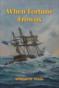 Product Description: When Fortune Frownsis a great historical fiction – a fascinating story, scrupulously researched and fleshed out with characters who have the ring of authenticity.</br></br>It is the story of the HMSPandora’svoyage to the Pacific to capture the mutineers on theBountyand return them to England for court-martial and hanging.</br></br>Soft cover.</br> When Fortune Frowns by William H. White